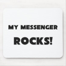 MY Messenger ROCKS! Mouse Pads