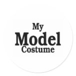 My Model Costume stickers