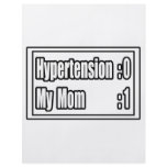 My Mom Beat Hypertension (Scoreboard) Full Color Flyer