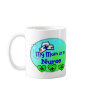 "MY MOM is a nurse"  For Nurses kids Coffee Mugs