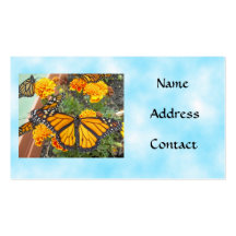 My Monarch Butterflies-business cards