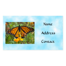 My Monarch Butterfly-business cards
