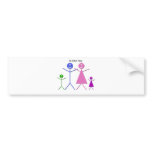 My Monster Family bumper stickers