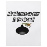 My Mother-In-Law Is The Bomb Flyer Design