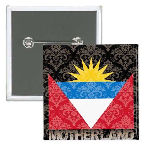 My Motherland Antigua And Barbuda Buttons