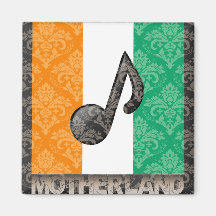 My Motherland Cote Divoire Magnet