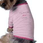 My mum does those parties pet clothing