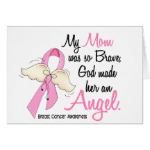 My Mum Is An Angel 2 Breast Cancer Cards