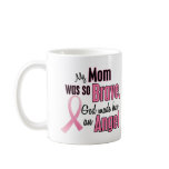 My Mum Is An Angel Breast Cancer mugs