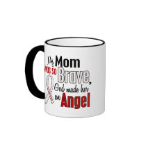 My Mum Is An Angel Lung Cancer Coffee Mugs
