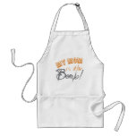 my mum is the bomb apron