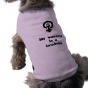 My mummy is a feminist dog shirt pet clothing