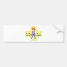 My Mummy is a Nurse 4 Bumper Sticker