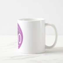 My Mum's 30 pink swirl Coffee Mug