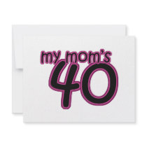 My Mum's 40
