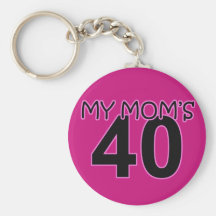 My Mum's 40 Keychains