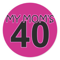 My Mum's 40
