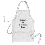My Mum's Job Is To Protect Bears Apron