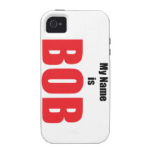 My Name is Bob iPhone 4/4S Covers