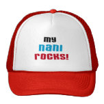 My Nani Rocks T-shirts and Gifts Mesh Hat