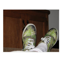 MY NEW KEDS! POSTCARD