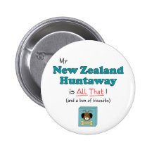 My New Zealand Huntaway is All That! Button