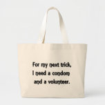 My next trick canvas bags
