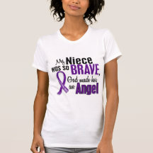 My Niece Is An Angel Pancreatic Cancer Shirts