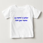 my nonna is better than your nonna t-shirts