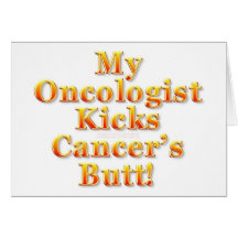 My Oncologist Greeting Card