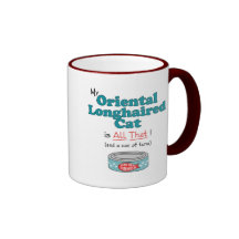 My Oriental Longhaired Cat is All That! Mug