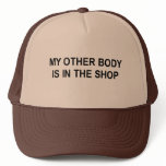 my other body is in the shop t-shirt