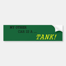 My Other Car Is A... Bumper Stickers