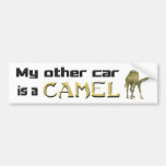 My Other Car is a Camel Bumper Stickers