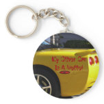 My Other Car Is A Vette! keychains