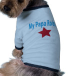 My papa rocks pet clothing