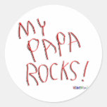 My Papa Rocks! Sticker
