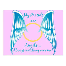 My Parents are Angels Post Cards
