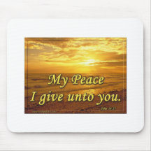 my peace - PEACE - FAITH Mouse Pads