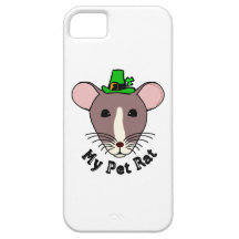 My Pet Rat (Irish) iPhone 5 Cases