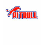 My Pitbull red white & blue t-shirts