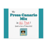 My Presa Canario Mix is All That! postcards