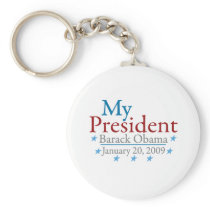 My President (Barack Obama) Keychains
