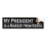 My President bumper stickers