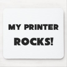 MY Printer ROCKS! Mousepad