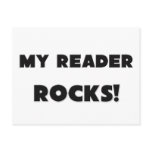 MY Reader ROCKS! postcards