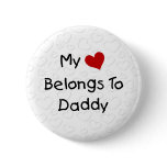 My Red Heart Belongs to Daddy buttons
