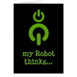 my Robot thinks... Cards
