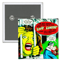 My Romantic Adventures Pinback Button