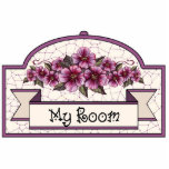 "My Room" - Decorative Sign - 08 Cut Outs